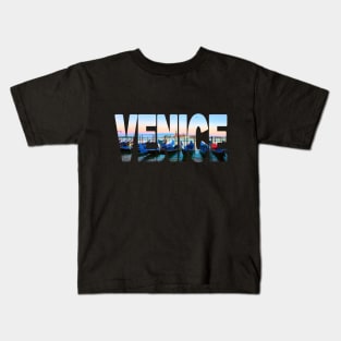 VENICE - Italy Gondolas Kids T-Shirt